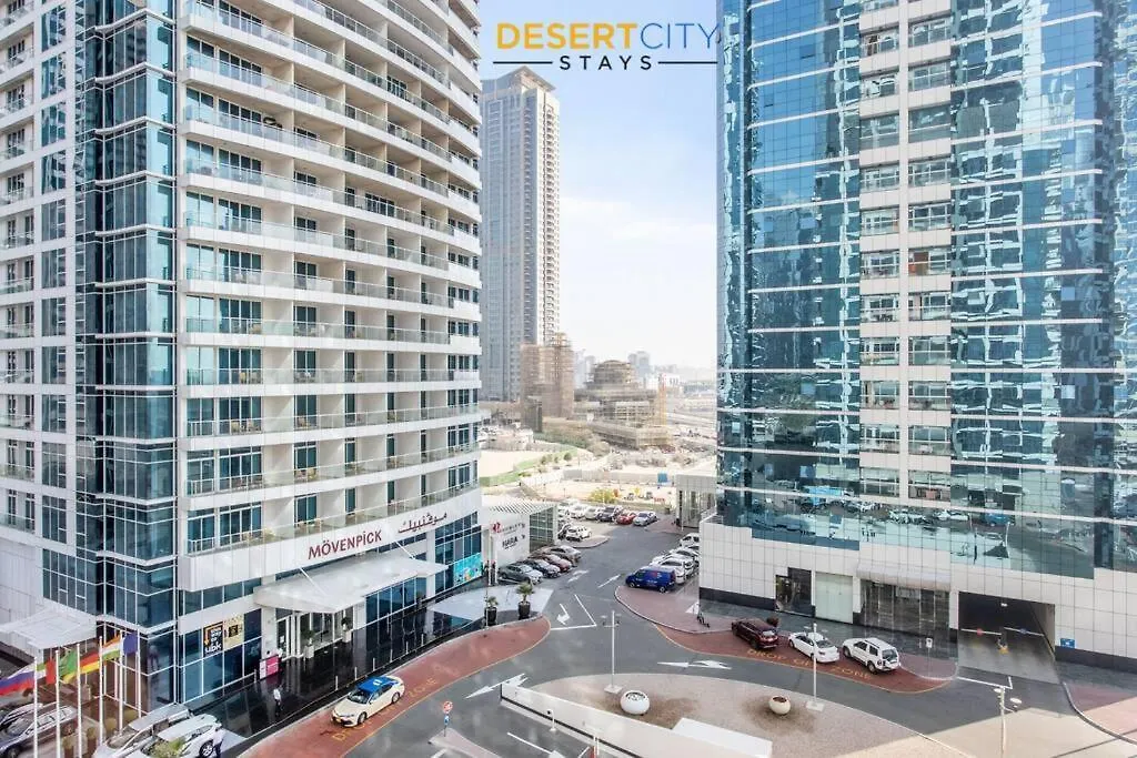 Fully Furnished 1 Bed In Jlt, Hosted By Desert City Stays Dubai Apartment